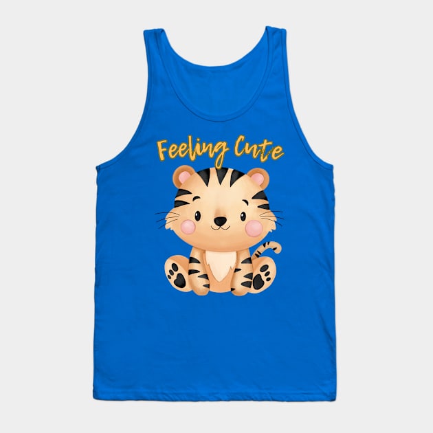 Cute Little Baby Animals #13 Tank Top by Gileart